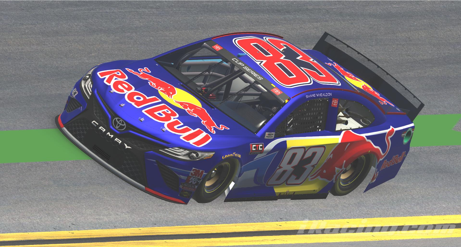 Preview of Shane Whealdon #83 Red Bull Toyota CTC series by Jonathan Leger