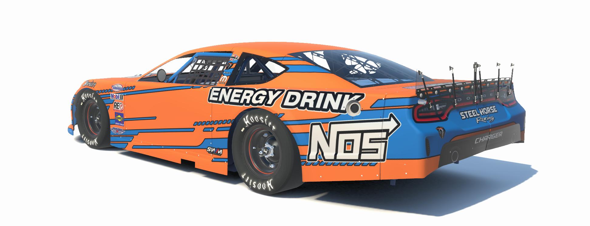 Preview of NOS Energy Orange Hellcat - No Numbers by Adam S Wood