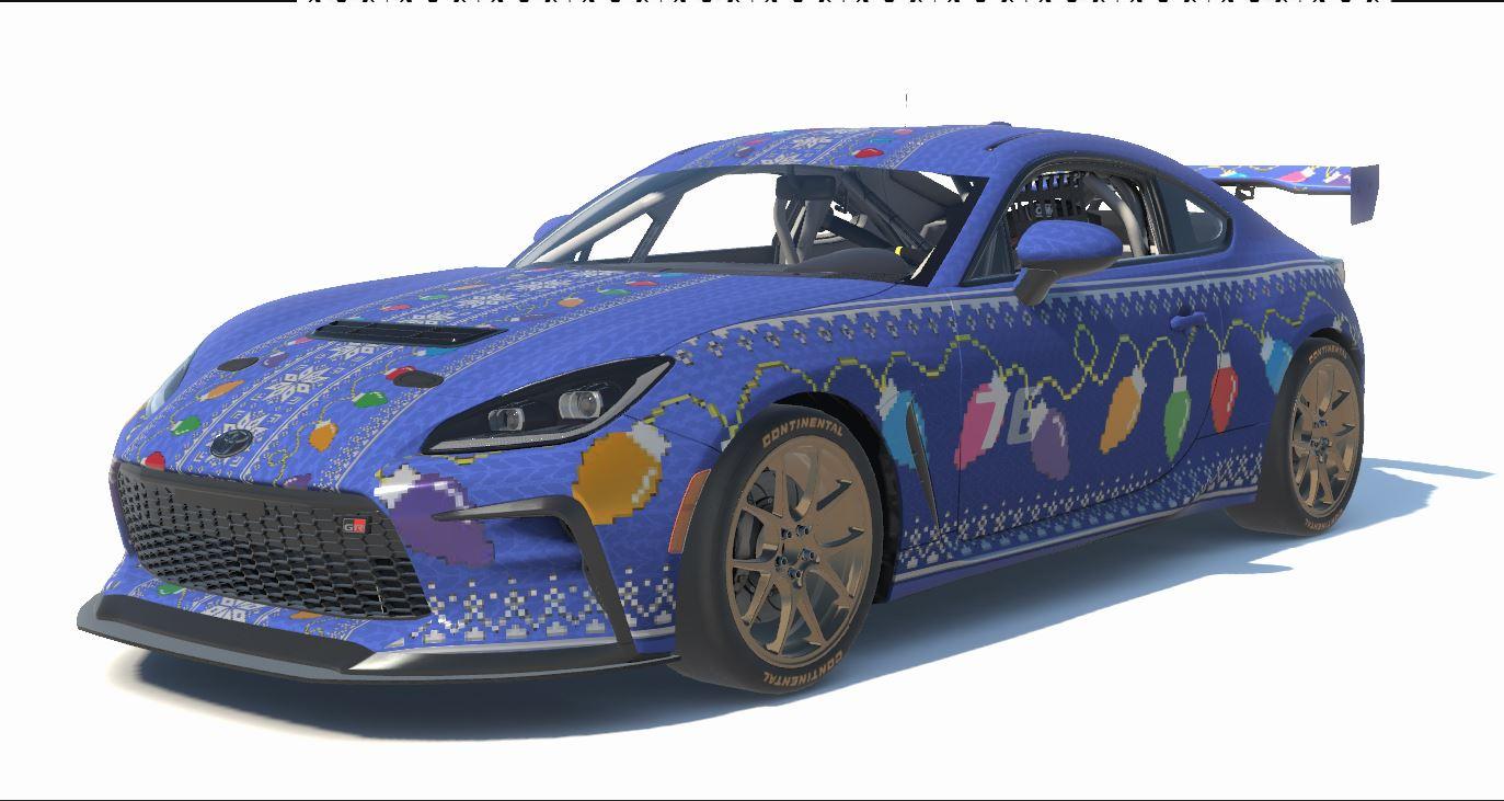 Preview of Toyota GR86 Ugly Swater Blue by Scott Lear