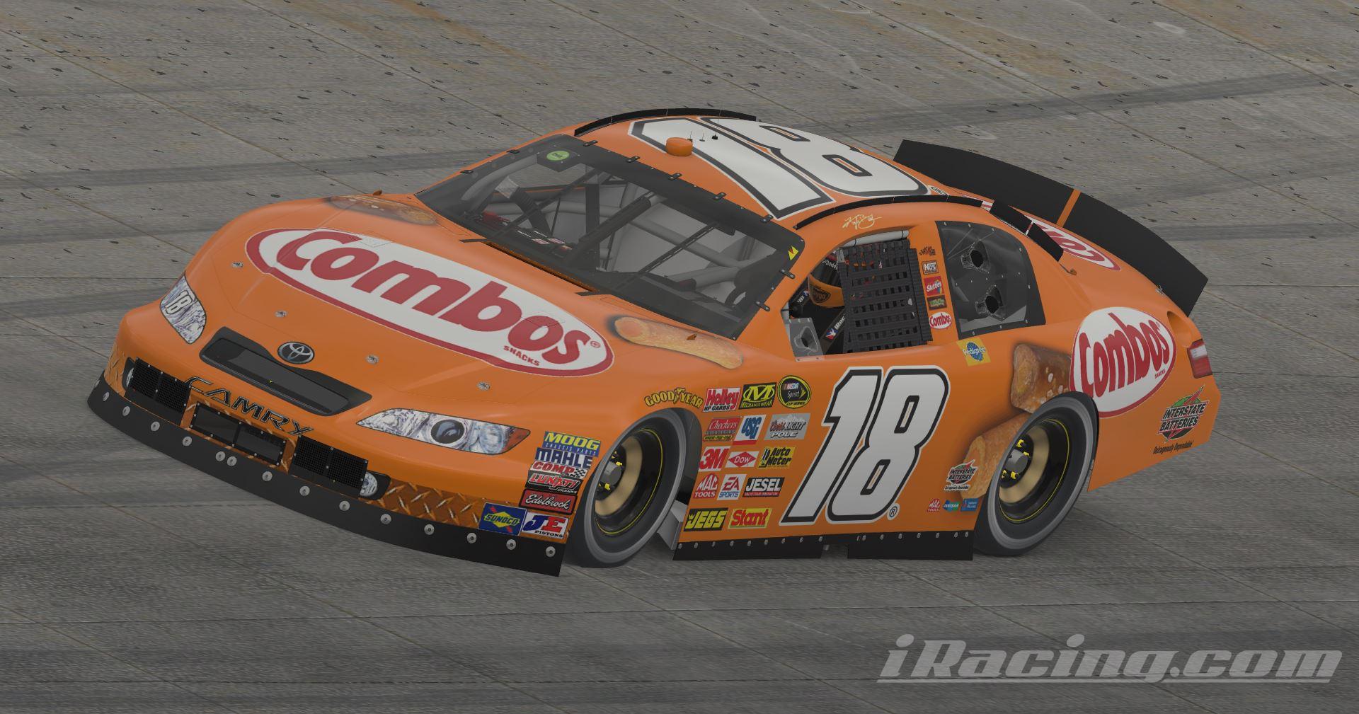 Preview of Kyle Busch 2008 Combos Camry (Sim-Stamp) by Brandon Tregembo