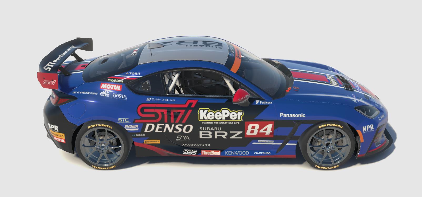 Preview of 2021 Subaru BRZ GT300 by Bruno Cardoso