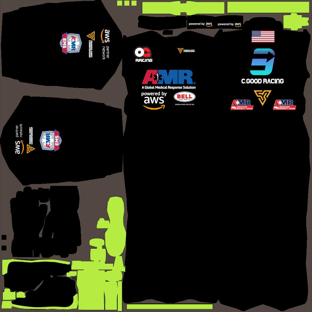 Preview of Driver Suit TKC AMR SAFETY CARS (COLLING GOOD) by Christian Barker