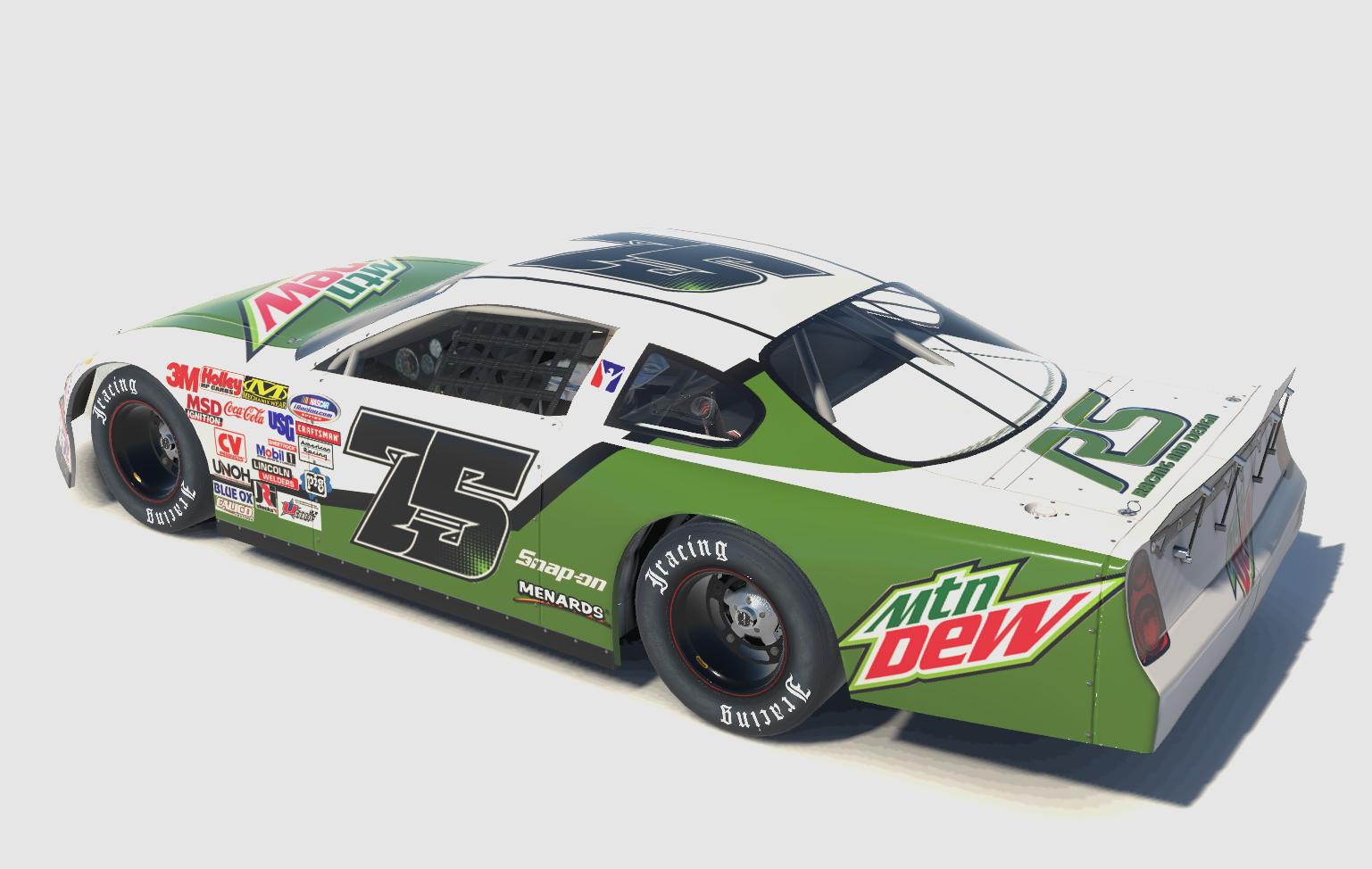 Latemodel Chevrolet Monte Carlo green 75 png by Roger S. - Trading Paints