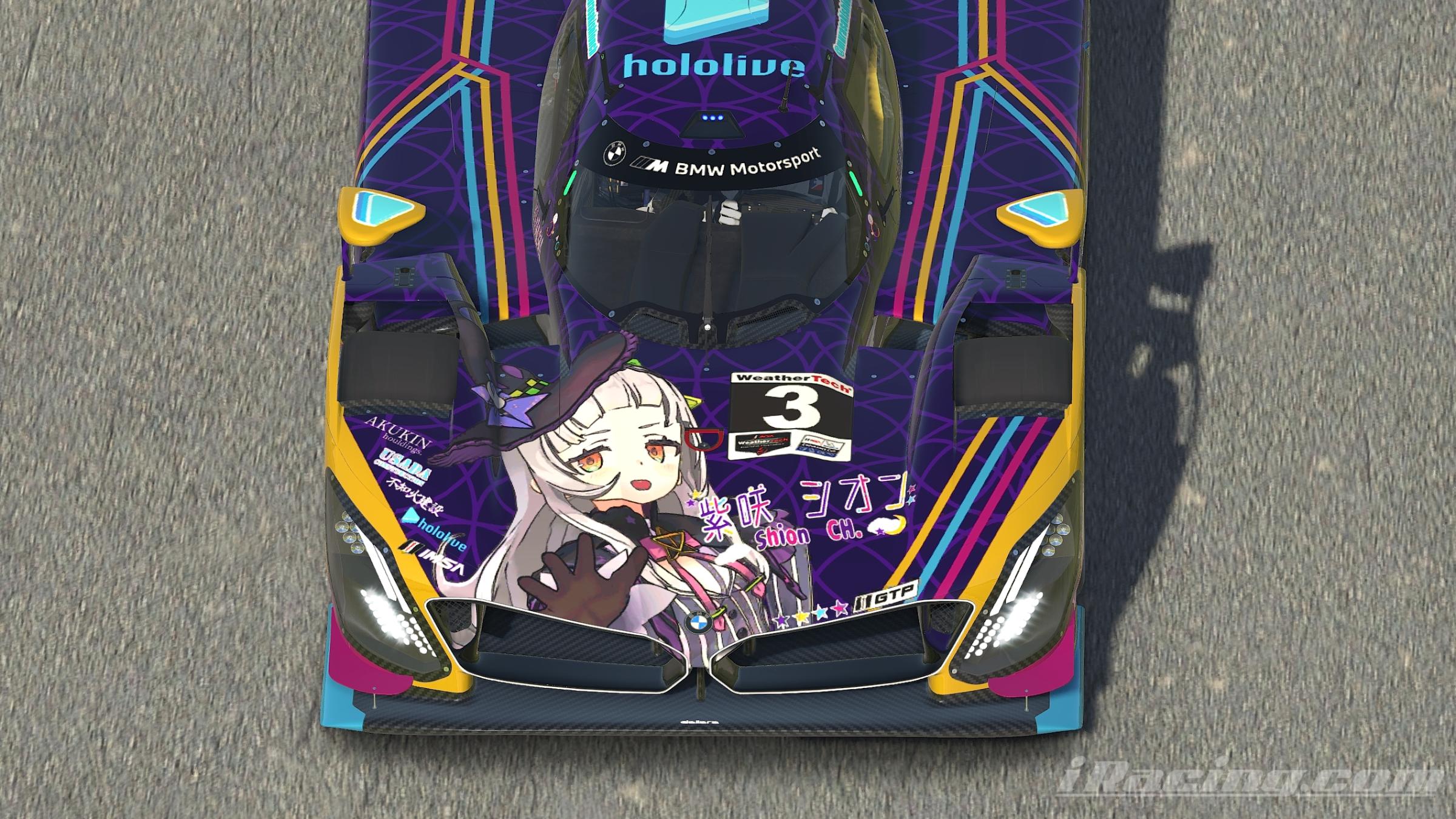 BMW M Hybrid V8 Murasaki Shion [Vtuber/itasha/hololive] by