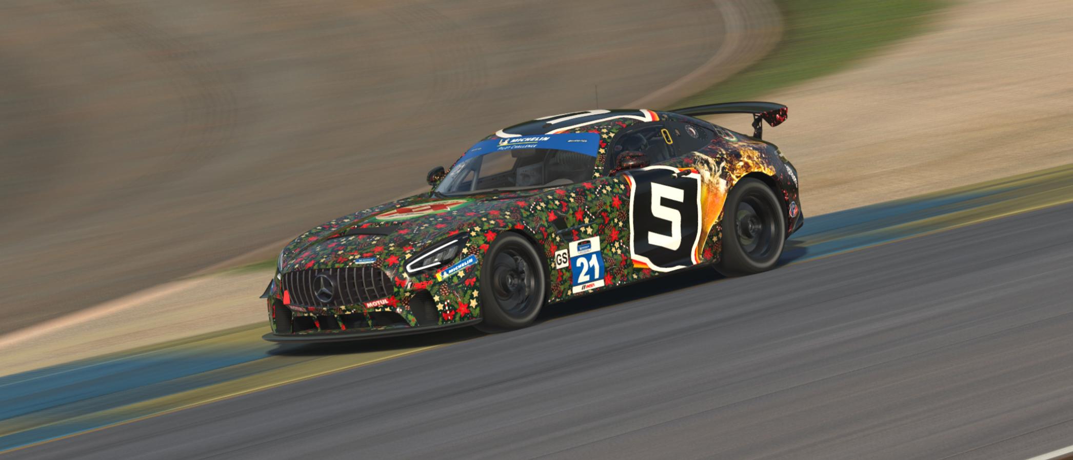 Preview of Box 5 Motorsports AMG GT4 (Christmas) | Falken GT4 Challenge by Nicholas Sheppard