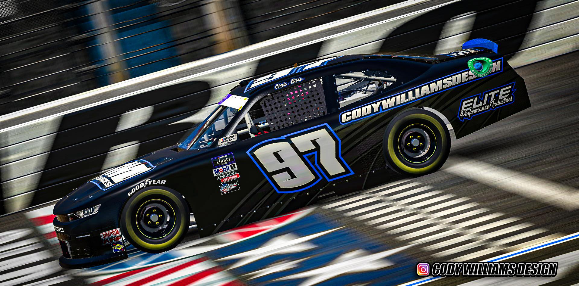 Preview of Chris Bass XFINITY Chevrolet Camaro! by Cody G Williams