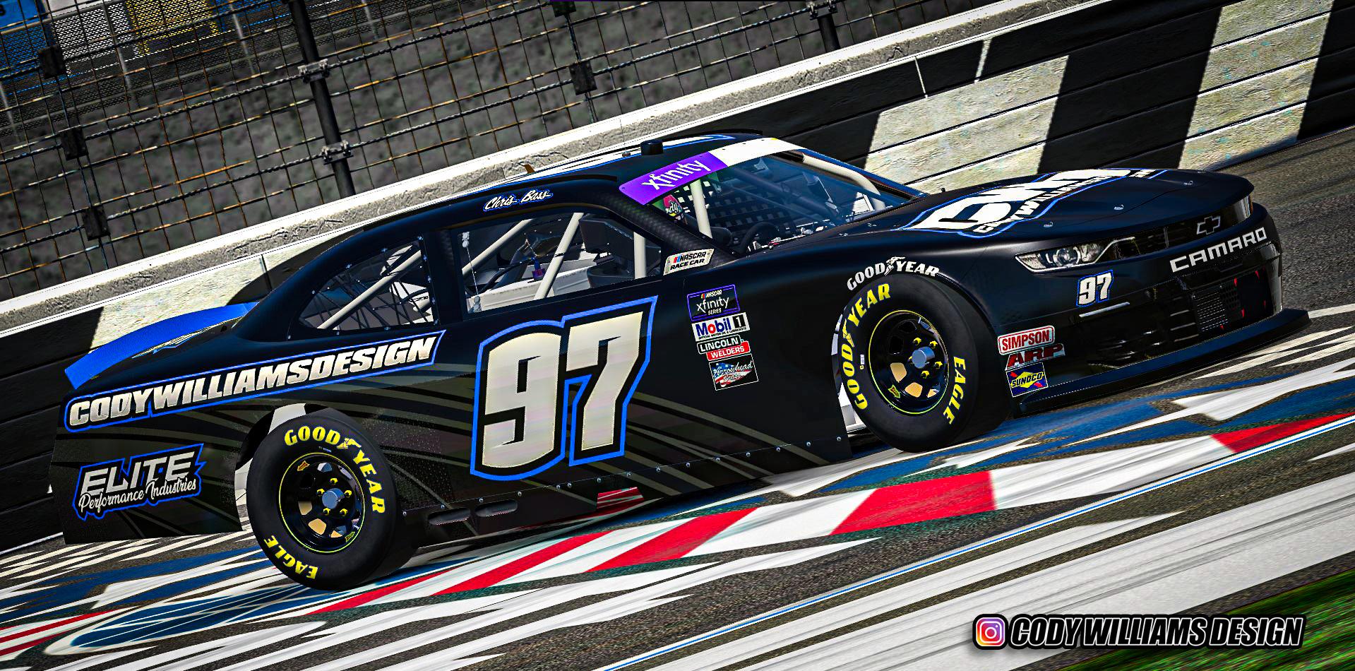 Preview of Chris Bass XFINITY Chevrolet Camaro! by Cody G Williams