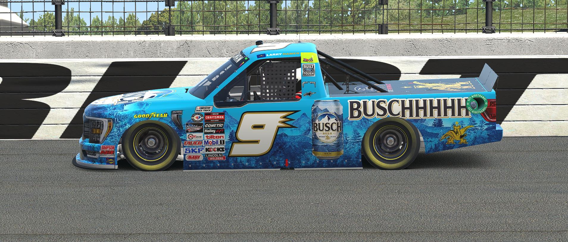Preview of Larry Hamer 2023 Busch Truck CN by Aaron Russell
