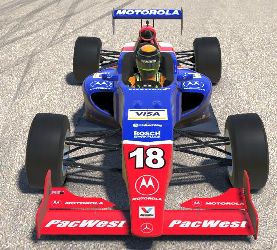 Pacwest Racing 1997 PacWest Racing Mark Blundell by Matthew Ponto - Trading Paints