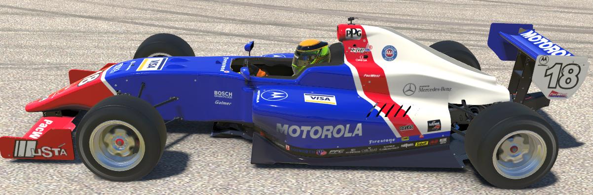 Pacwest Racing 1997 PacWest Racing Mark Blundell by Matthew Ponto - Trading Paints