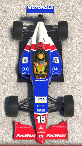Pacwest Racing 1997 PacWest Racing Mark Blundell by Matthew Ponto - Trading Paints