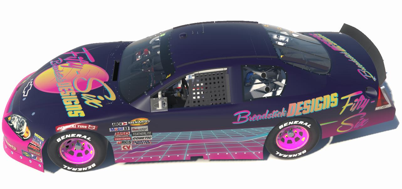 Preview of Breadstick Designs Vaporwave ARCA Sim Stamped by Luke Breitschopf