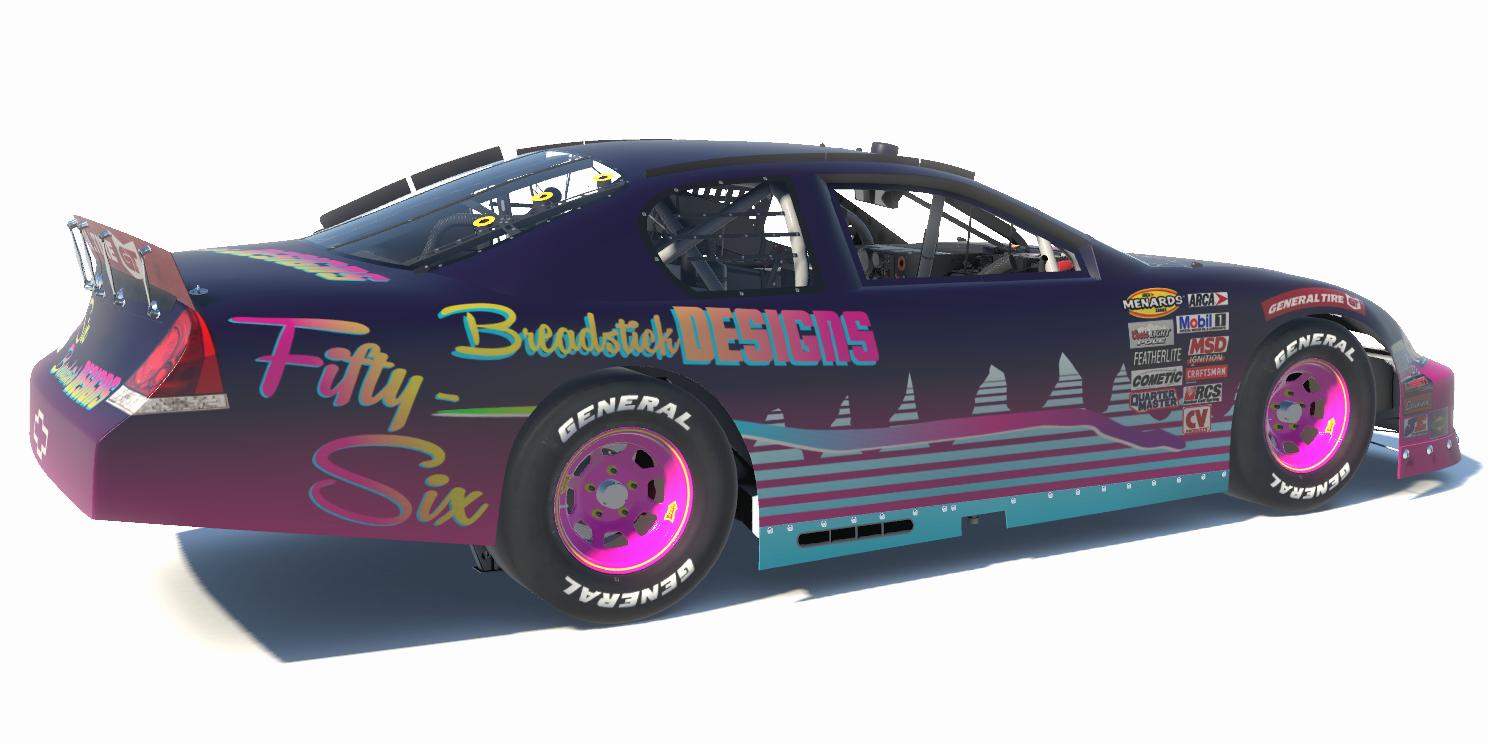 Preview of Breadstick Designs Vaporwave ARCA Sim Stamped by Luke Breitschopf