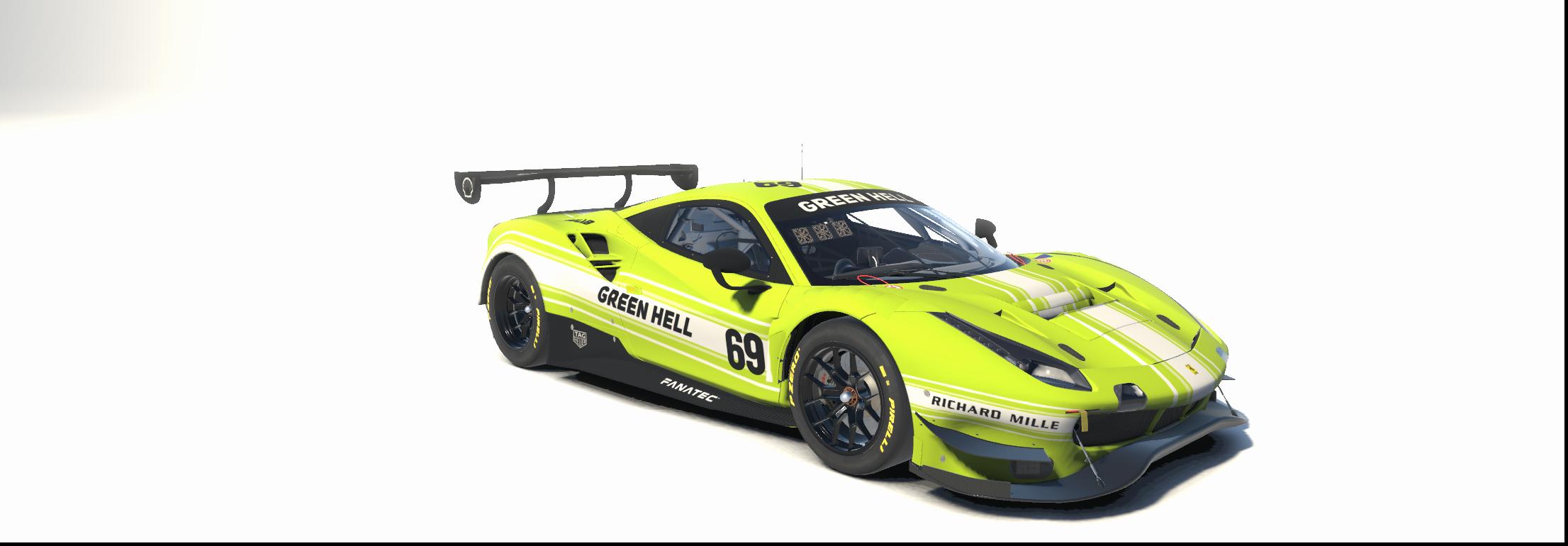 Preview of Ferrari GT3 GreenHellRacing by Senna Sjoers
