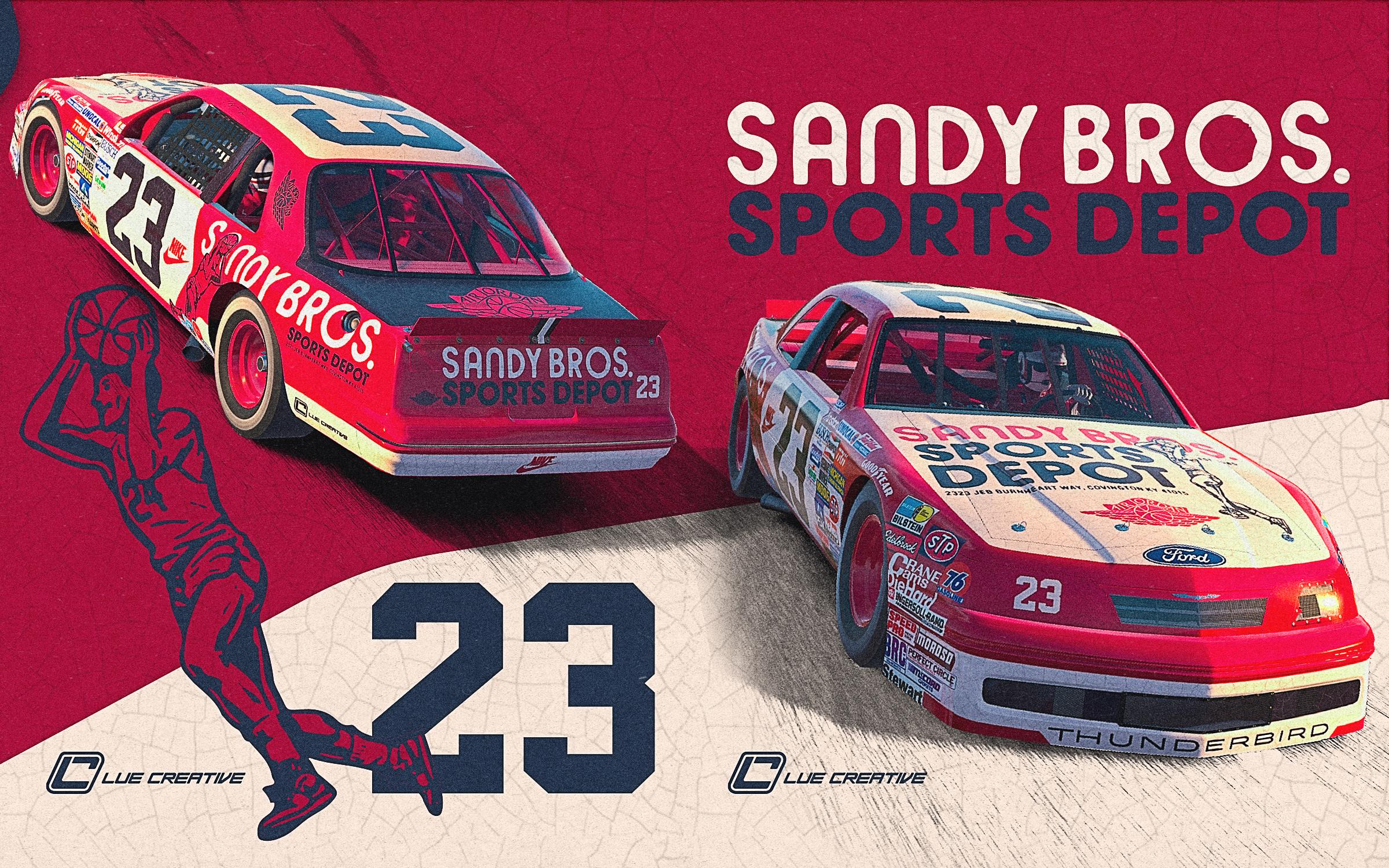 SANDY BROS. Sports Depot #23 (Air Jordan Lost & Found) by Harris Lue ...