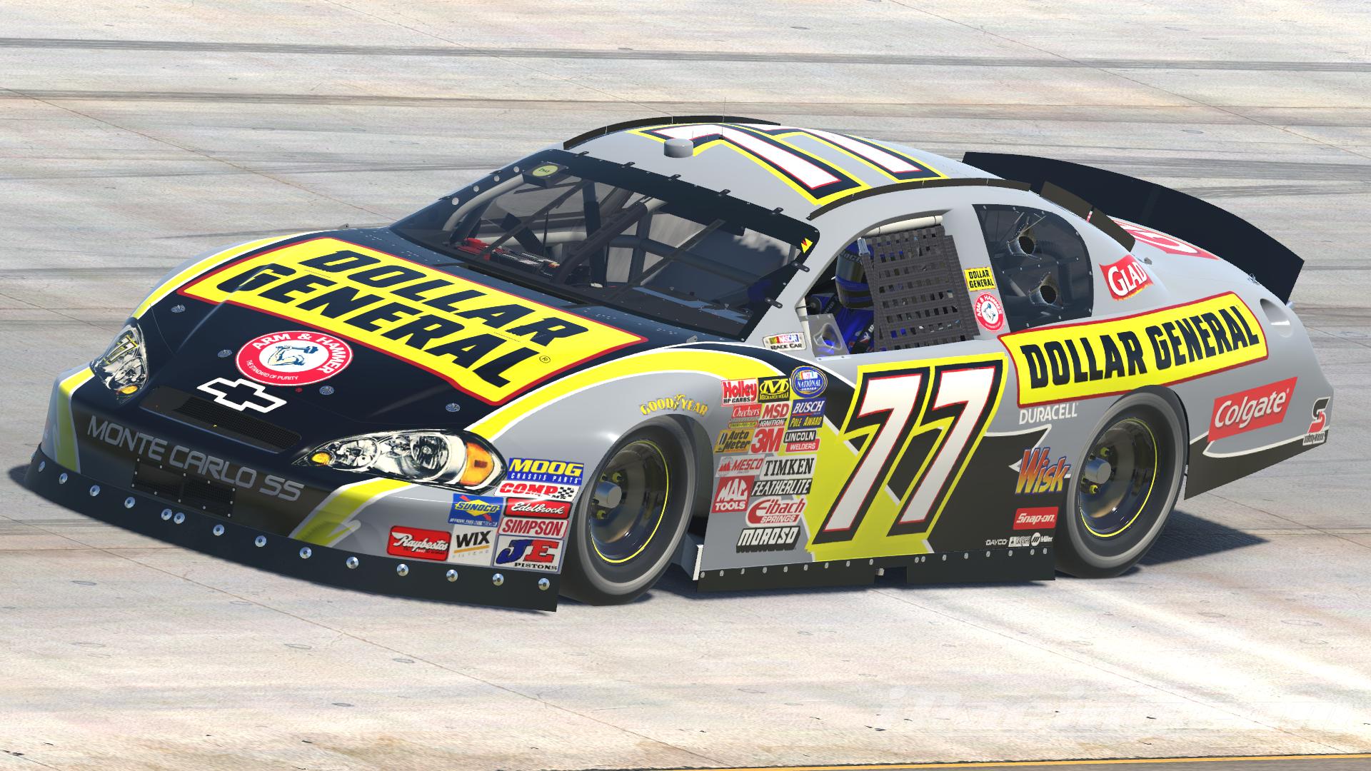 Preview of 2007 Bobby Labonte #77 Dollar General Chevy Monte Carlo [No Spec] by Bryson Hixenbaugh