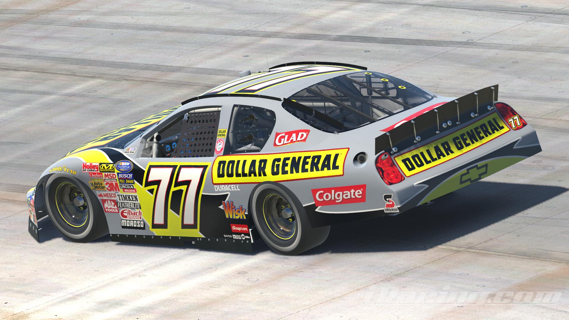 Preview of 2007 Bobby Labonte #77 Dollar General Chevy Monte Carlo [No Spec] by Bryson Hixenbaugh