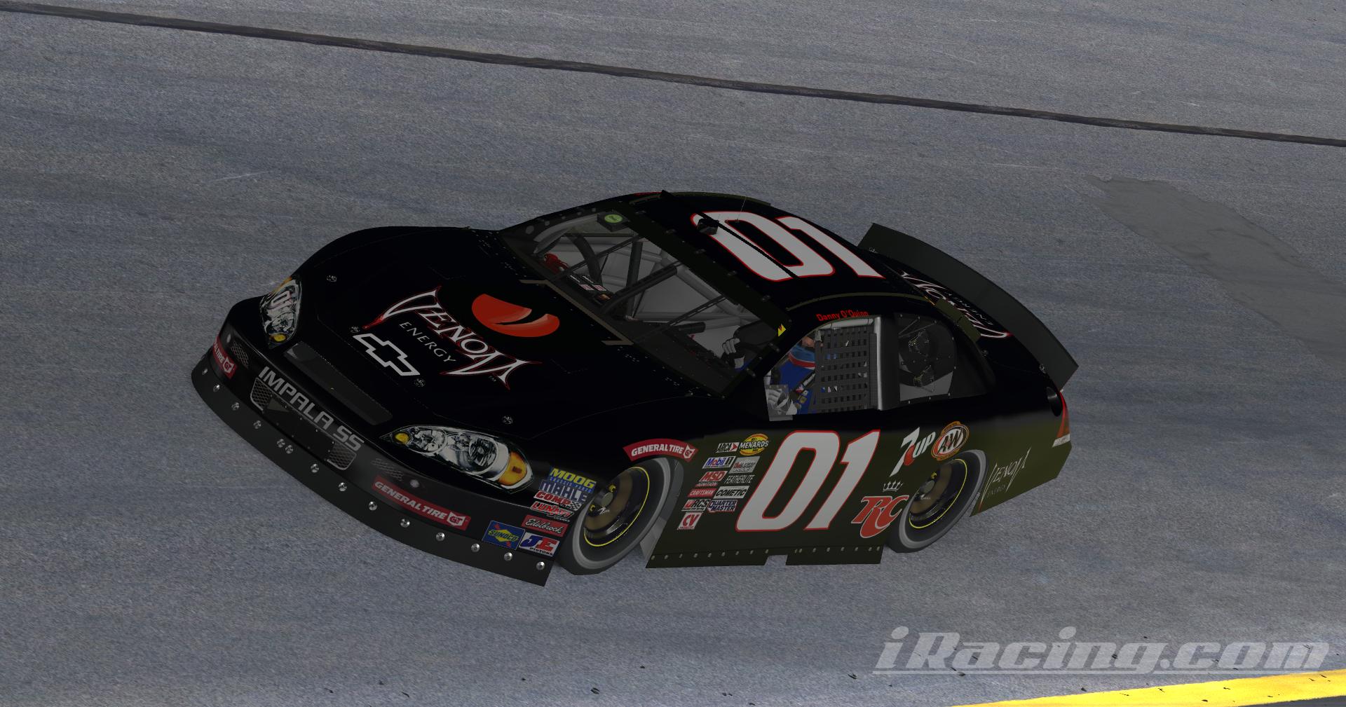#01 Danny OQuinn Jr 2009 Venom Energy Nationwide Series With Number by ...