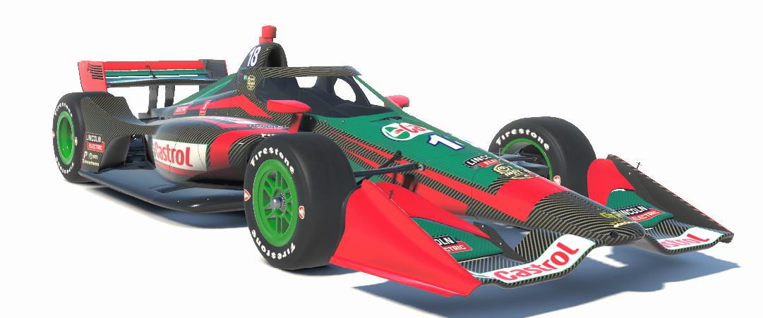Preview of Castrol Indycar Dallara IR18  by Gene N.