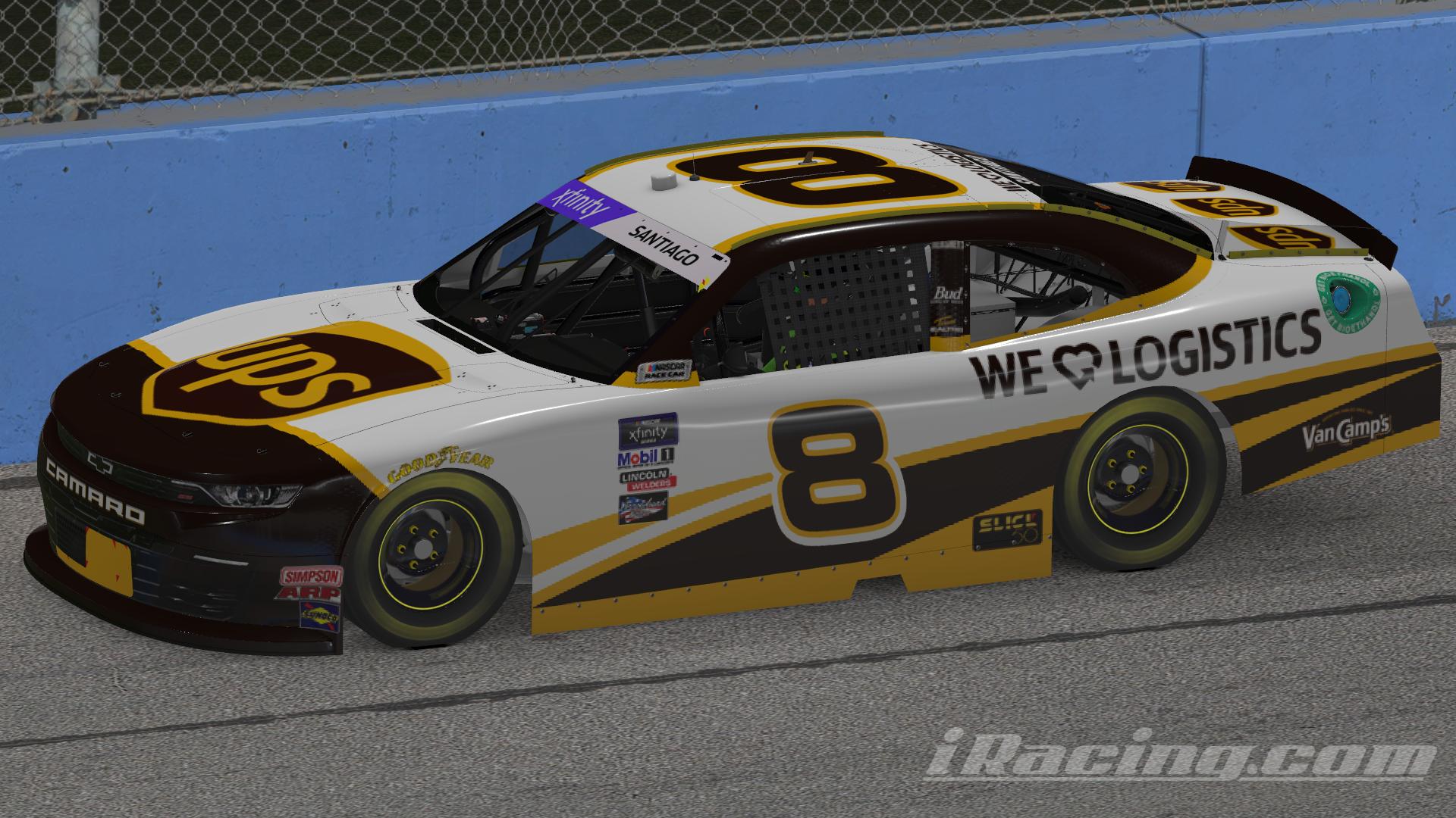 Preview of Fictional UPS Xfinity Camaro by Emmanuel Santiago