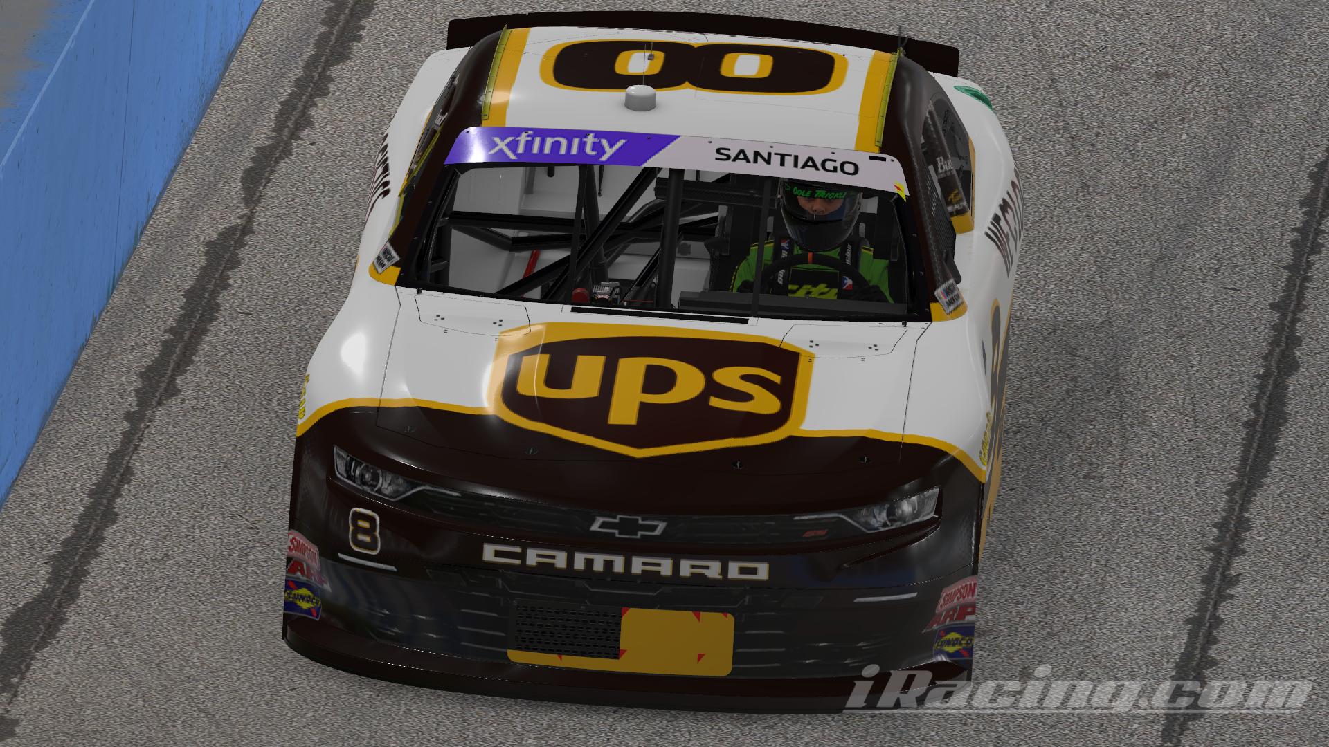 Preview of Fictional UPS Xfinity Camaro by Emmanuel Santiago