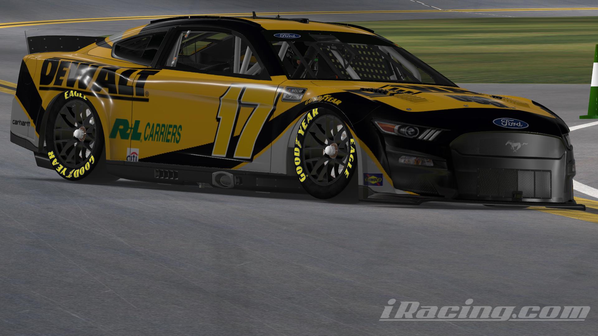 Preview of Modern Matt Kenseth DeWalt Ford Mustang - Custom # by Emmanuel Santiago