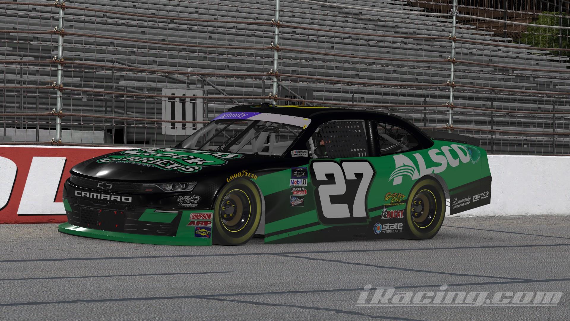 Preview of Jeb Burton 2023 Alsco JAR #27  by Jonathan Foshe