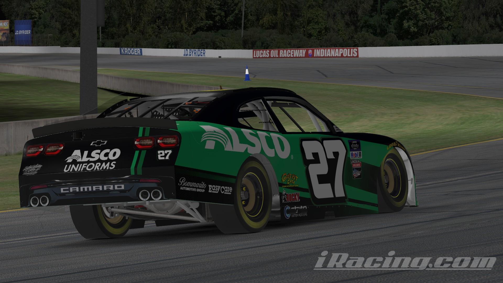 Preview of Jeb Burton 2023 Alsco JAR #27  by Jonathan Foshe