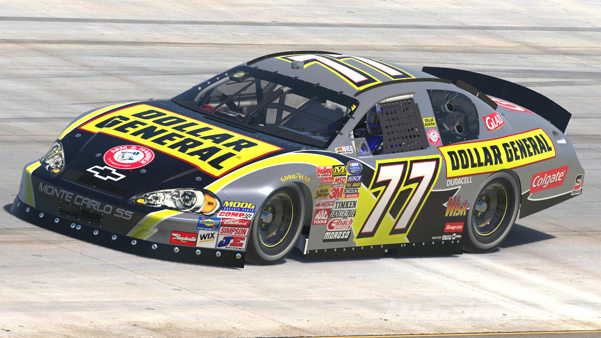 Preview of 2007 Bobby Labonte #77 Dollar General Chevy Monte Carlo by Bryson Hixenbaugh