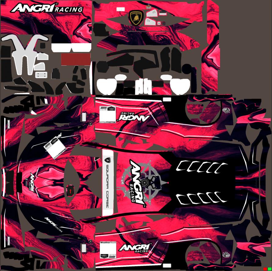 ANGRi Racing Daytona 24hr by Tate Bishop - Trading Paints
