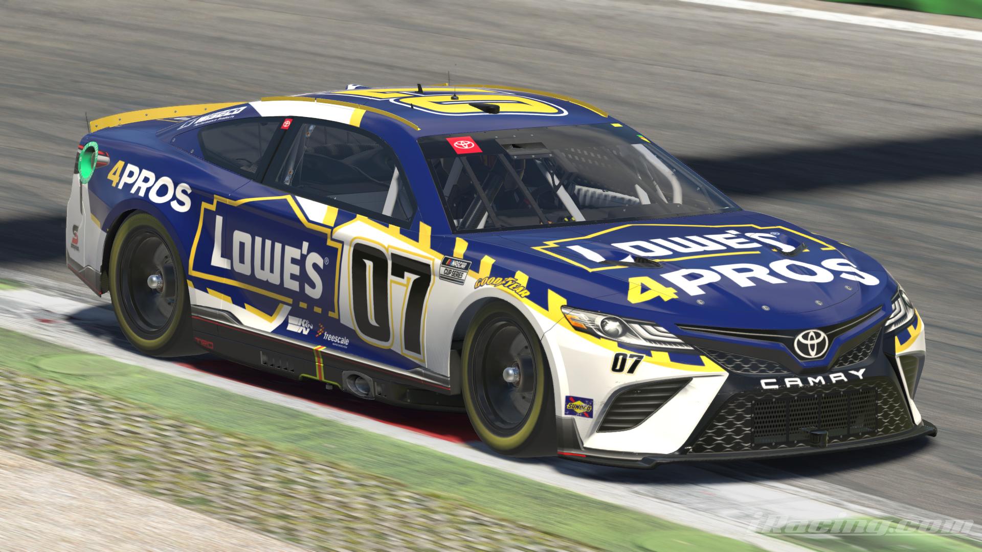 Lowes 4 Pros Next Gen Camry by Matt Muir Trading Paints