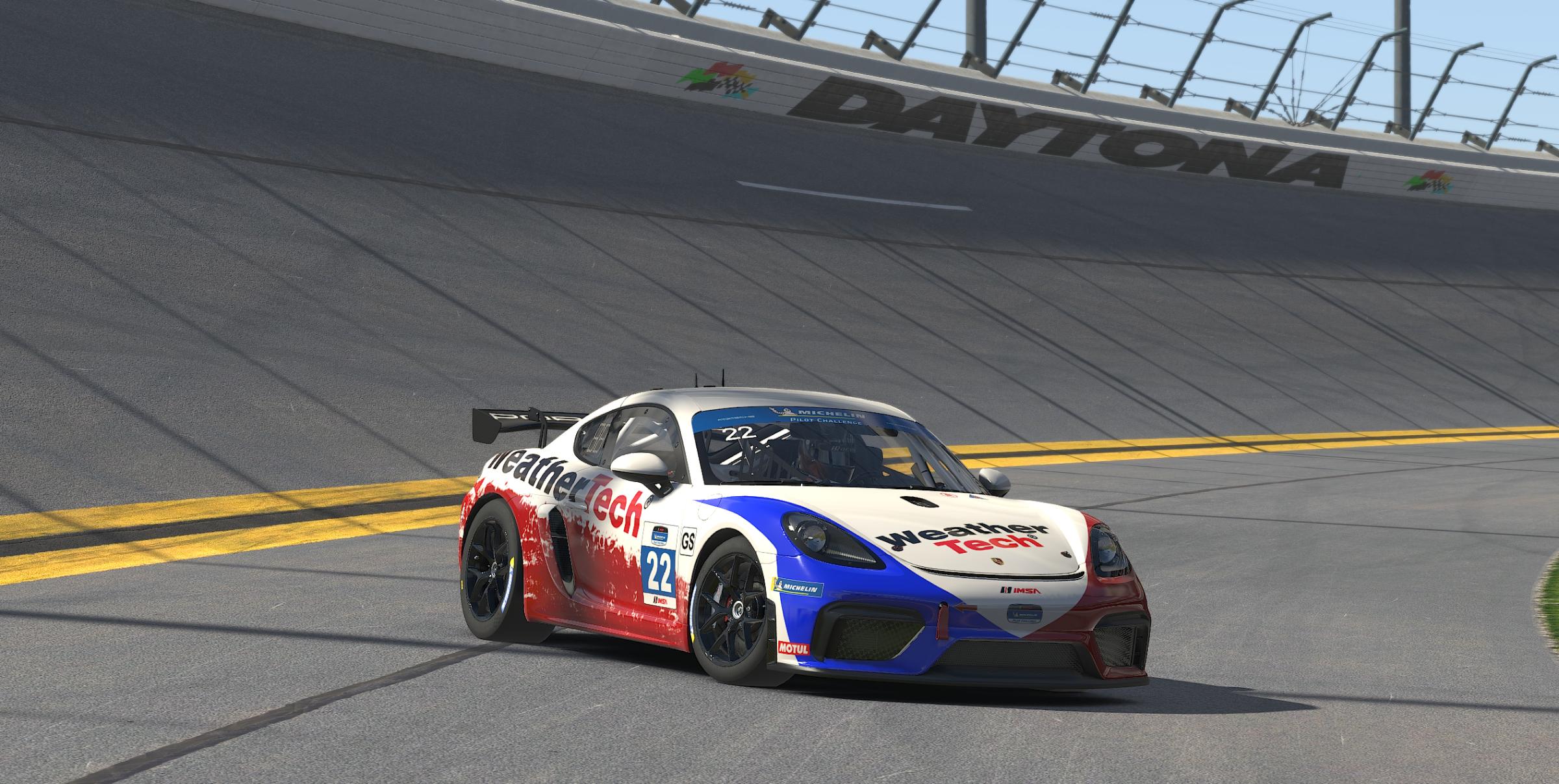 Preview of WeatherTech Porsche Cayman GT4 by Micheal P Blackner