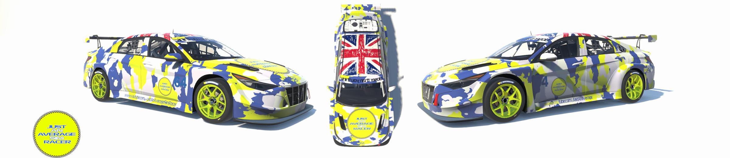 Preview of Team JAASR Hyundai Elantra TCR Camo Edition by Kev Aylett