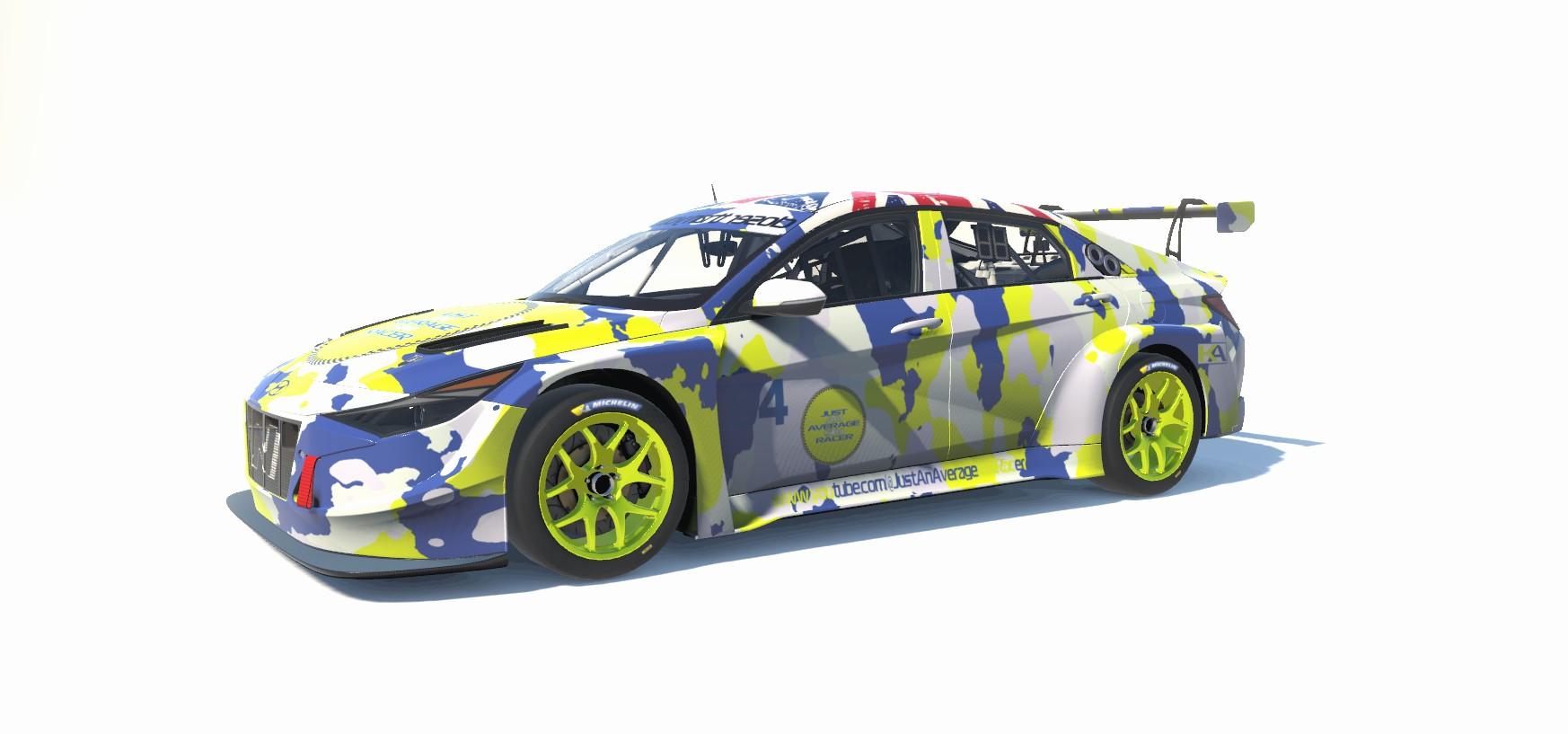 Preview of Team JAASR Hyundai Elantra TCR Camo Edition by Kev Aylett