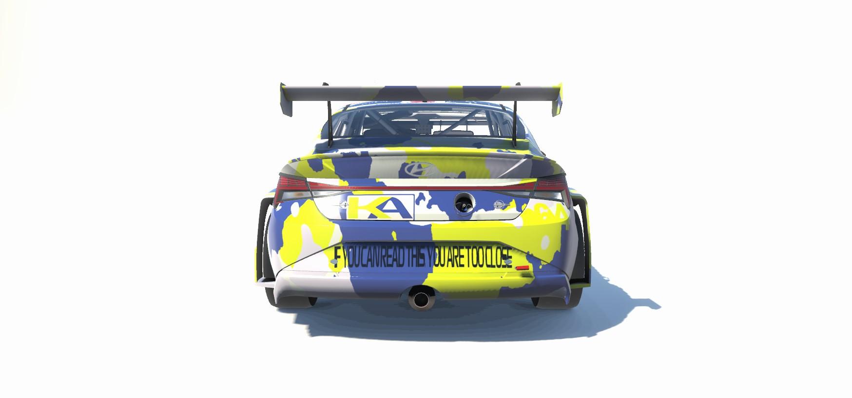 Preview of Team JAASR Hyundai Elantra TCR Camo Edition by Kev Aylett