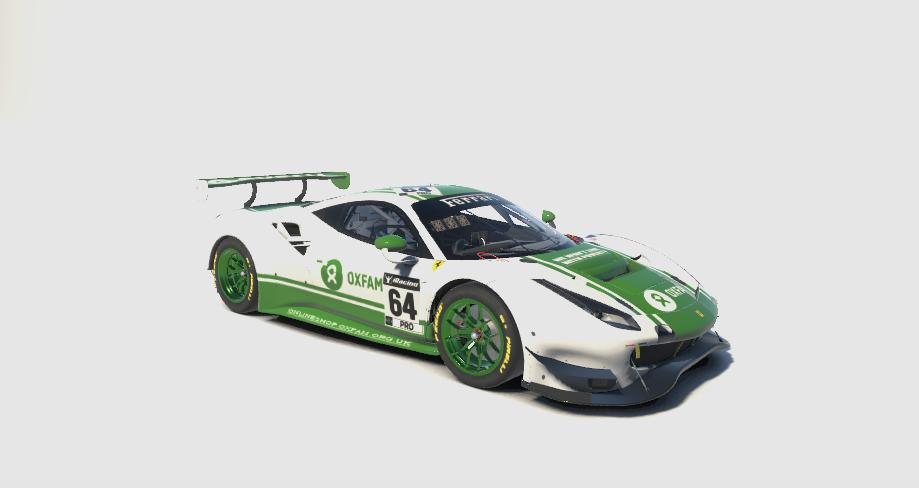 Preview of Oxfam Ferrari EVO GT3 by Joe Hill3