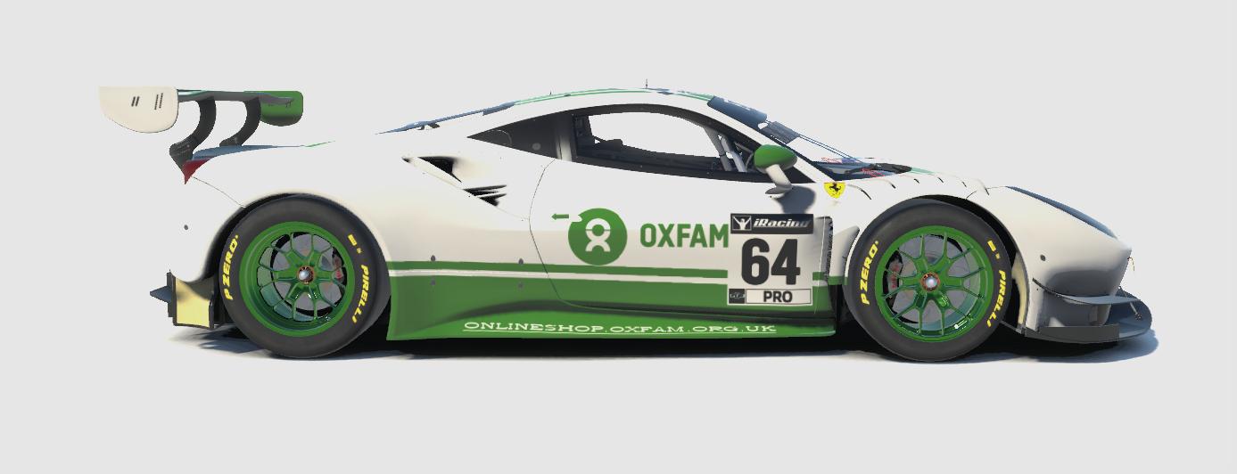 Preview of Oxfam Ferrari EVO GT3 by Joe Hill3