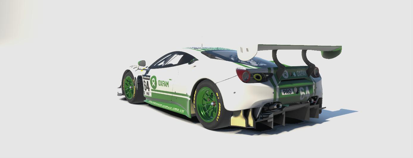 Preview of Oxfam Ferrari EVO GT3 by Joe Hill3