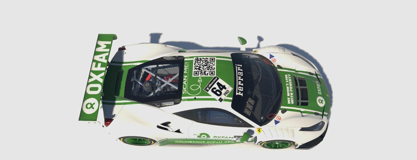 Preview of Oxfam Ferrari EVO GT3 by Joe Hill3