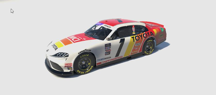 Preview of 1990 Toyota Trophy Truck raced by Ivan "Ironman" Stewart. Sim Stamp # by Ricky Springer