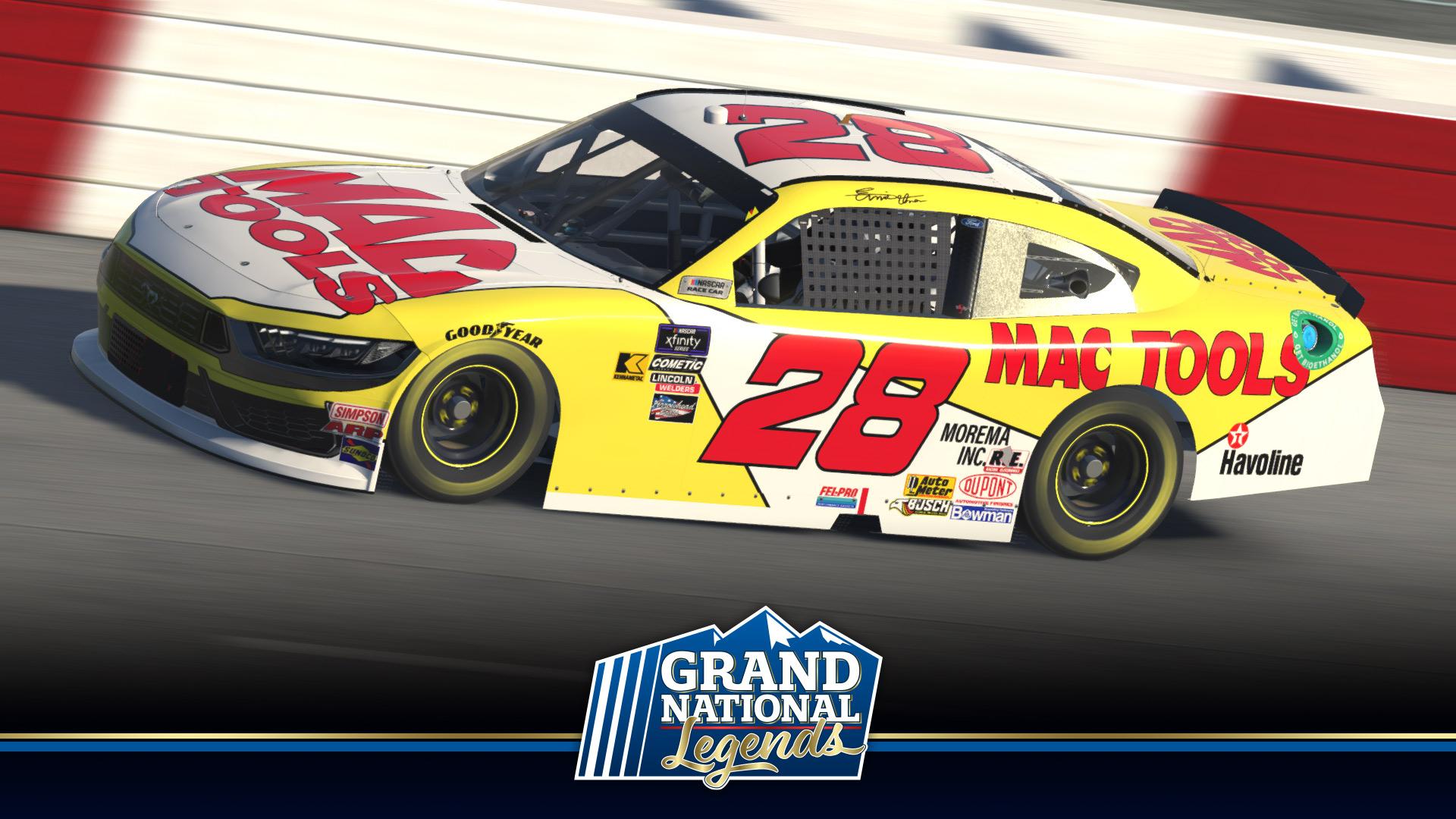 Preview of Ernie Irvan - 1994 - Mac Tools Ford -Grand National Legends by Paul Newton