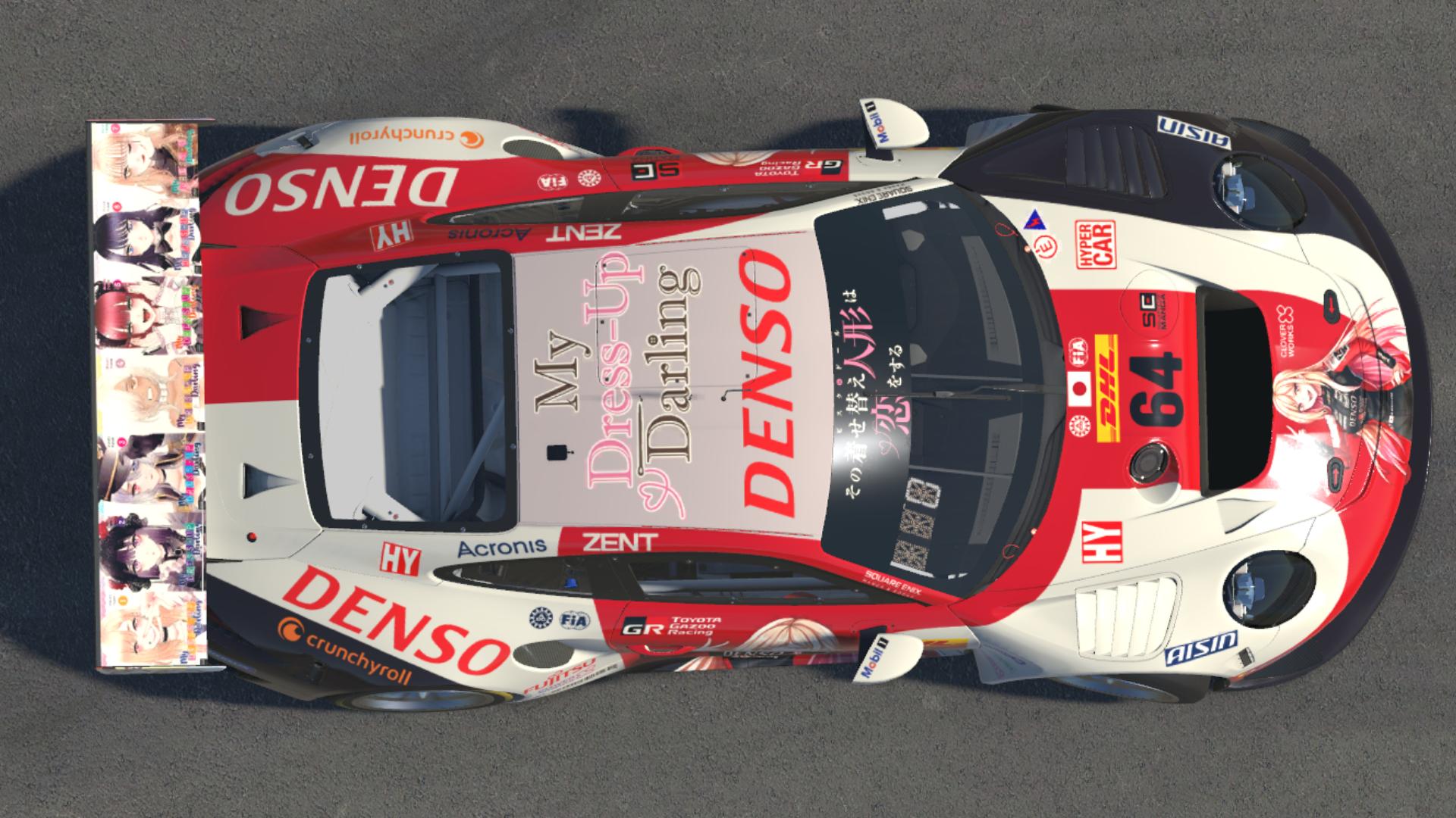 Preview of Marin Hirakawa Toyota GR010 Porsche 911 GT3 R by Jasper De Jong
