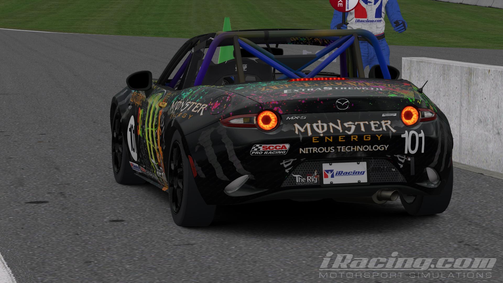 Preview of "The Rig Magazine Edition ver II " Monster Energy Global Mazda_w/Color Splash Trim Package & Unique color blend roll bars. by Marshall W.