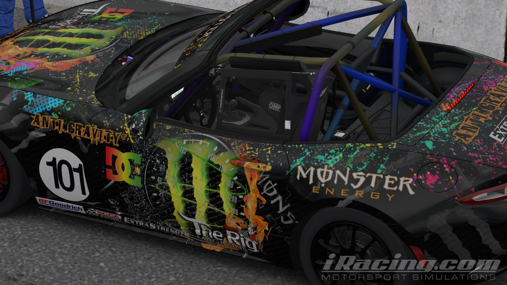 Preview of "The Rig Magazine Edition ver II " Monster Energy Global Mazda_w/Color Splash Trim Package & Unique color blend roll bars. by Marshall W.