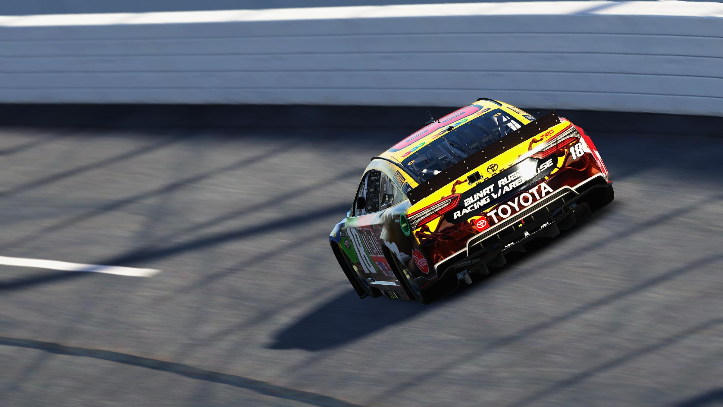 Preview of Aledam Contreras 2023 M&Ms #18 Camry (2012 Throwback) (Custom Number) by Aledam Contreras