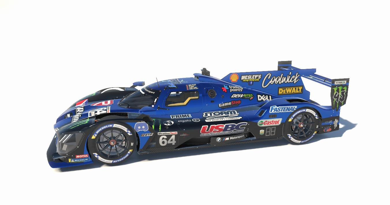 Preview of Storm Racing LMDh Blue by Wesley Strait