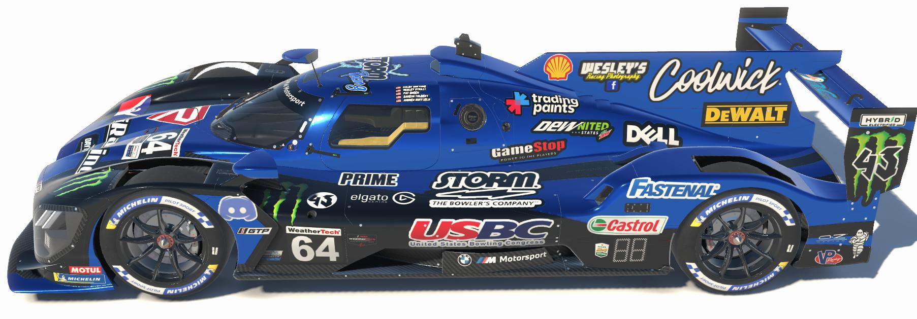 Preview of Storm Racing LMDh Blue by Wesley Strait