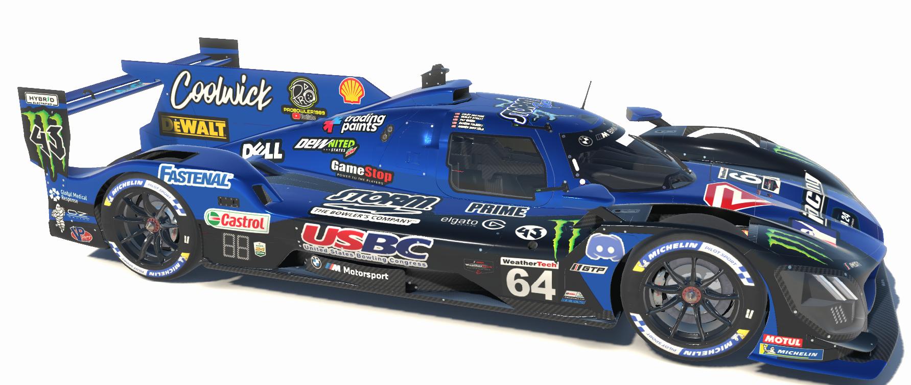 Preview of Storm Racing LMDh Blue by Wesley Strait