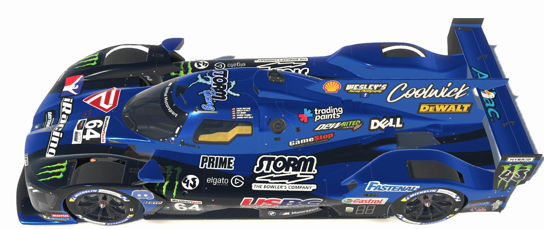 Preview of Storm Racing LMDh Blue by Wesley Strait