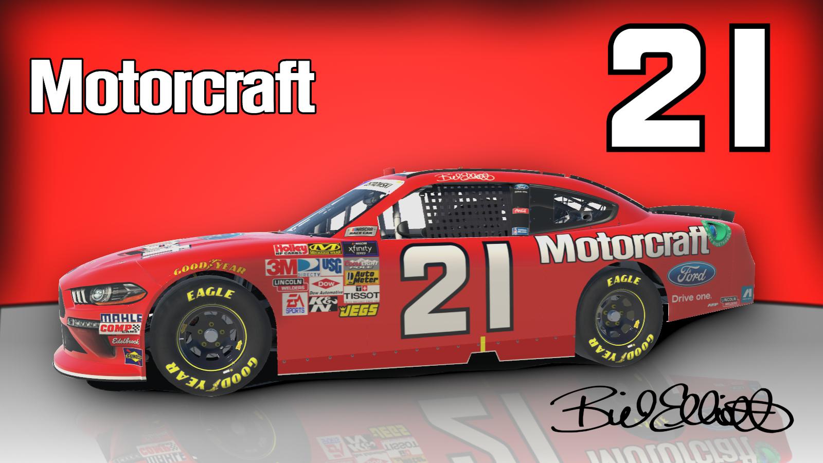 Preview of Bill Elliott 2009 Ford Motorcraft Xfinity Mustang by Nathaniel O.